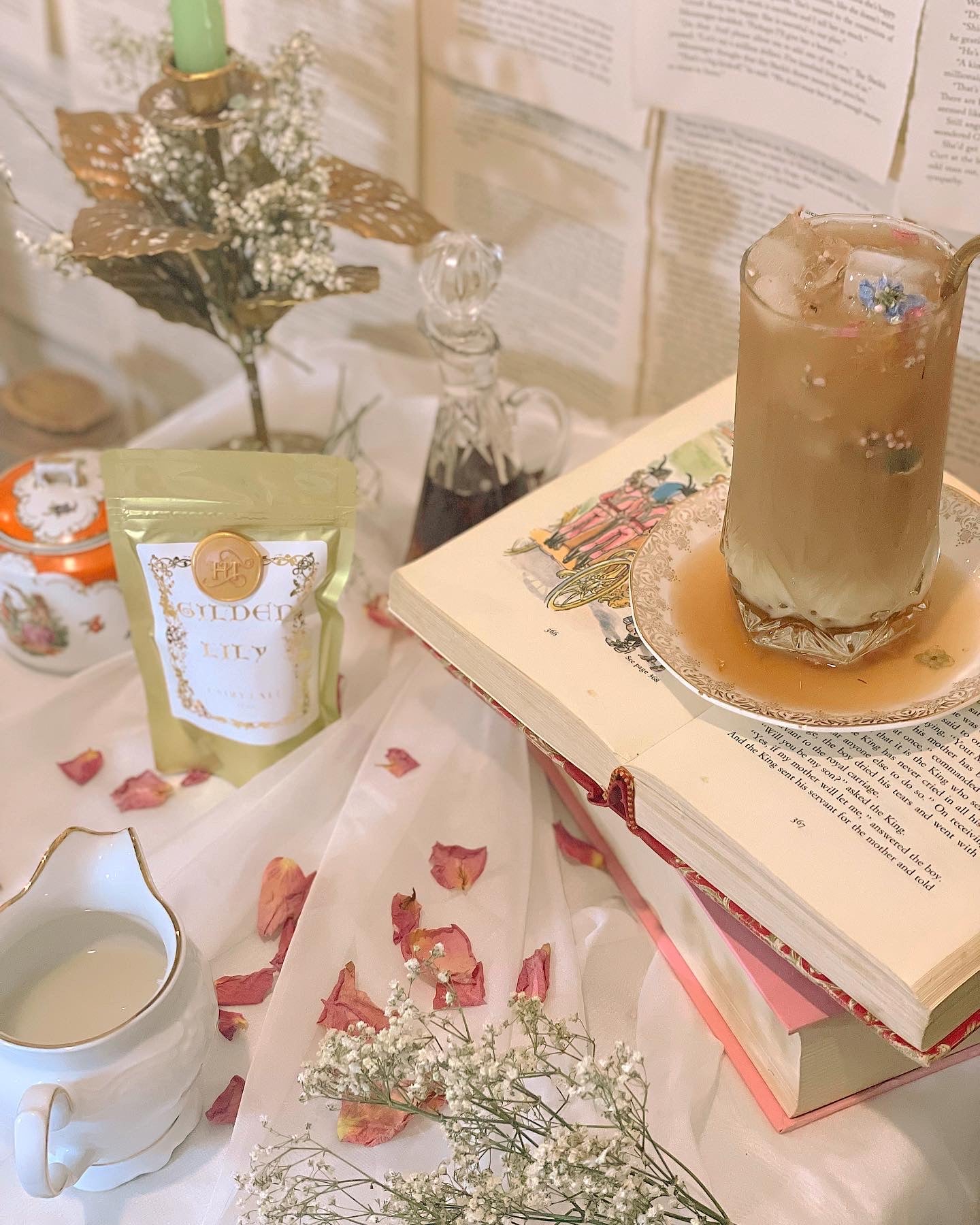 Gilded Lily Iced Latte