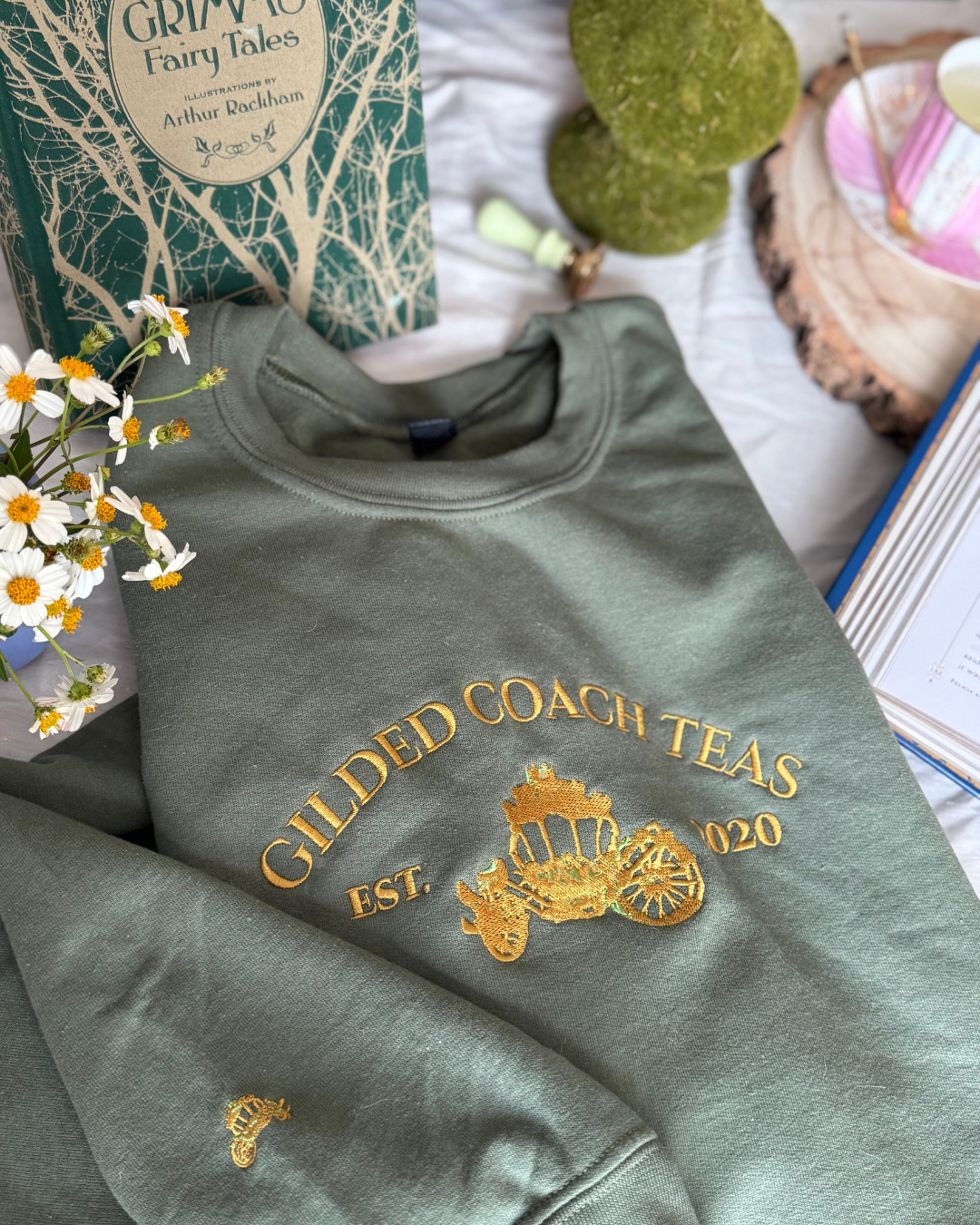 Enchanted Forest Briar Rose Pullover